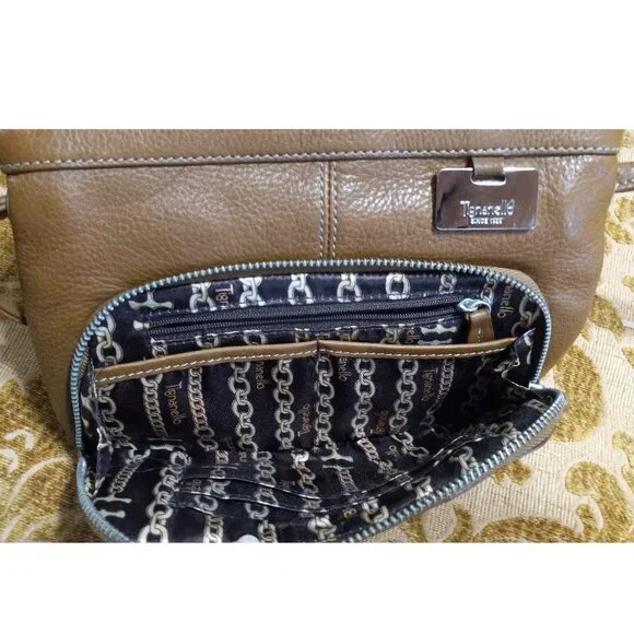 👉LAST CHANCE‼️ Tignanello 100% Leather  X-Bodies Organizer Messenger Bag - Picture 9 of 13